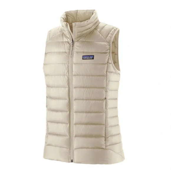 Patagonia Women's XL Down Sweater Vest Puffer Puff Wool White NWT Puffy - Picture 6 of 7